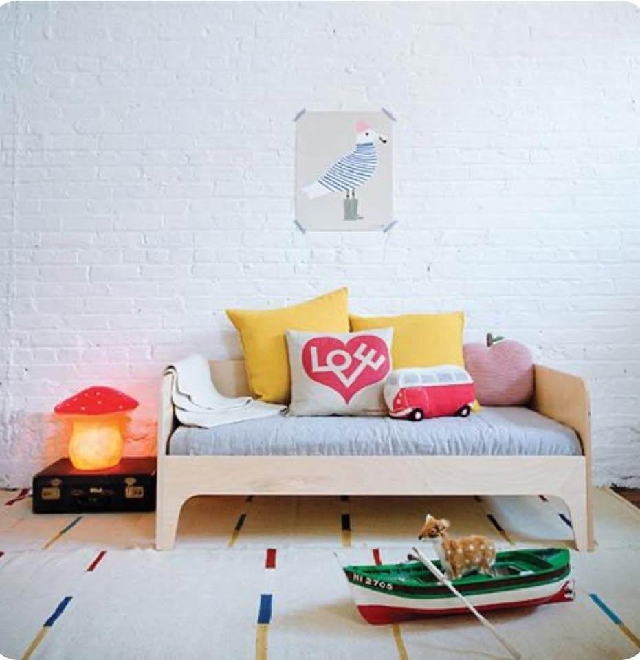Lit banquette junior Perch - Bouleau, Matelas, 70 à 85 cm, Comme neuf, Enlèvement