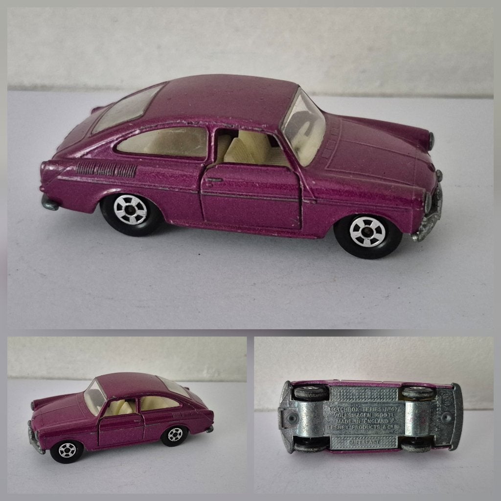 Matchbox SF 67-A volkswagen 166 TL -1970, Enlèvement ou Envoi, Utilisé, Voiture