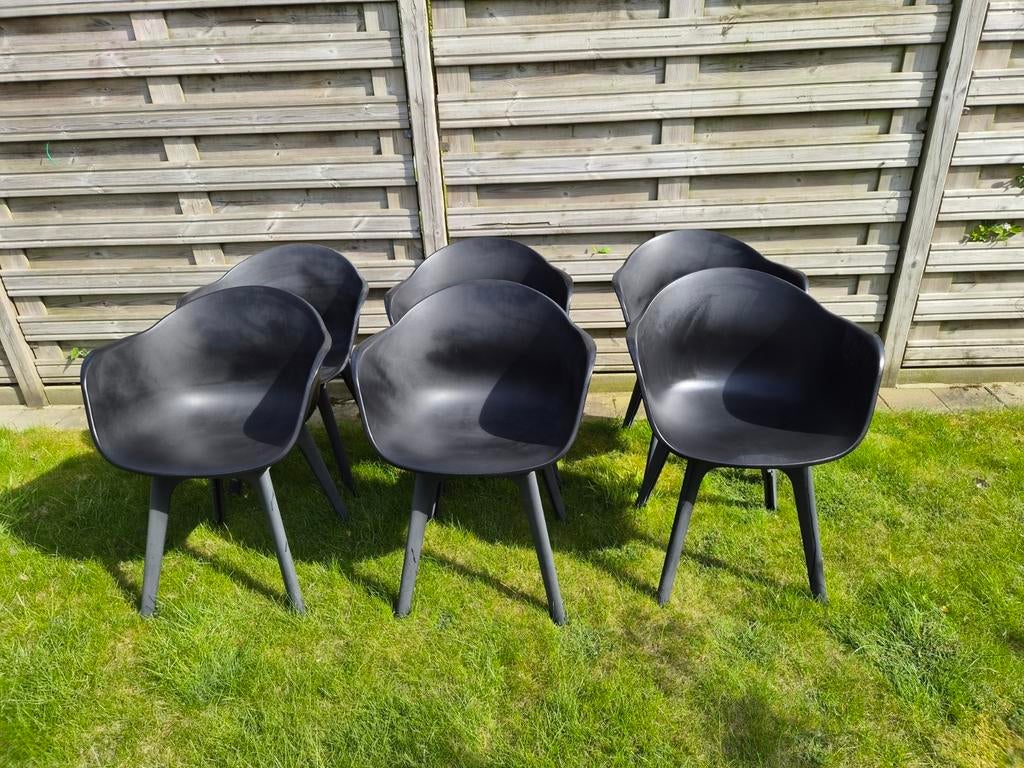6 Tuinstoelen / kuipstoelen, Enlèvement