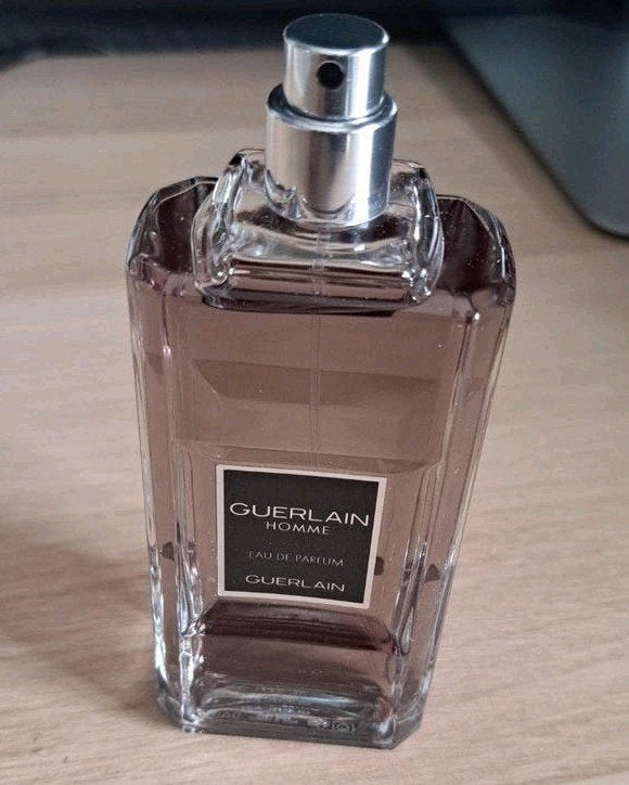 guerlain homme parfum originale comme neuf servit 1x, Enlèvement ou Envoi, Comme neuf