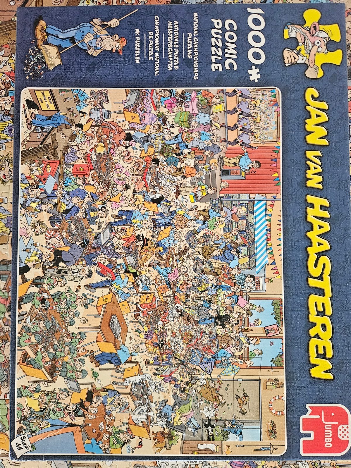 casse-tête Jan van Haasteren 1000, Enlèvement ou Envoi, 500 à 1500 pièces, Comme neuf, Puzzle