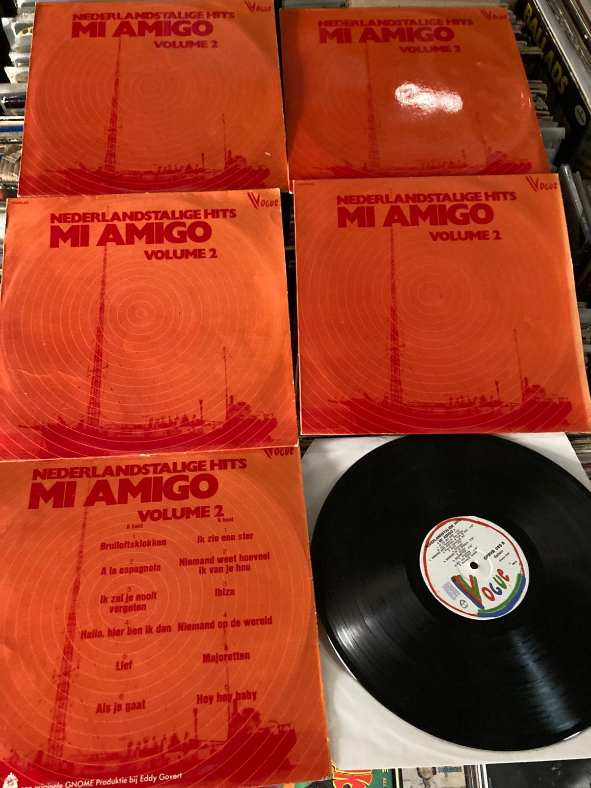 MI AMIGO, Cd's en Dvd's, Ophalen of Verzenden, Zo goed als nieuw, LP