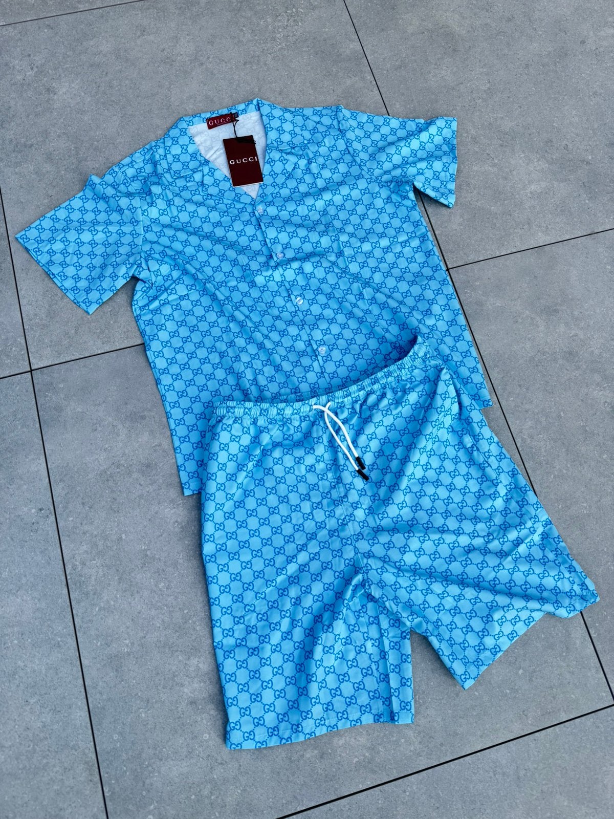 Set d'été Gucci, Vêtements | Hommes, Enlèvement ou Envoi, Neuf, Taille 52/54 (L)