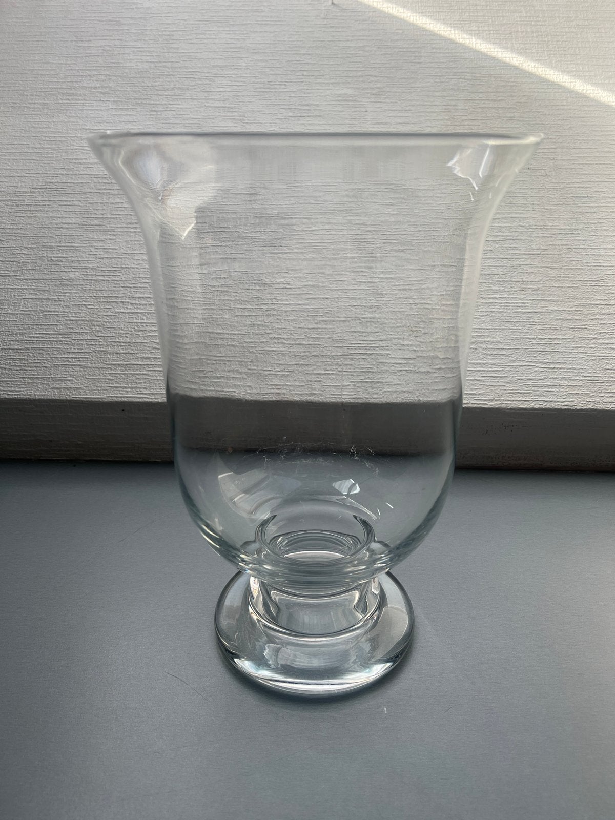Vase / Photophore verre, Maison & Meubles, Enlèvement, Comme neuf, Verre