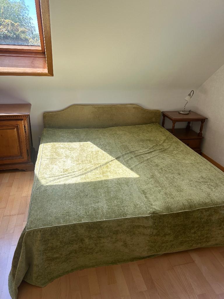 Bed, Ophalen, Gebruikt, Tweepersoons, 180 cm