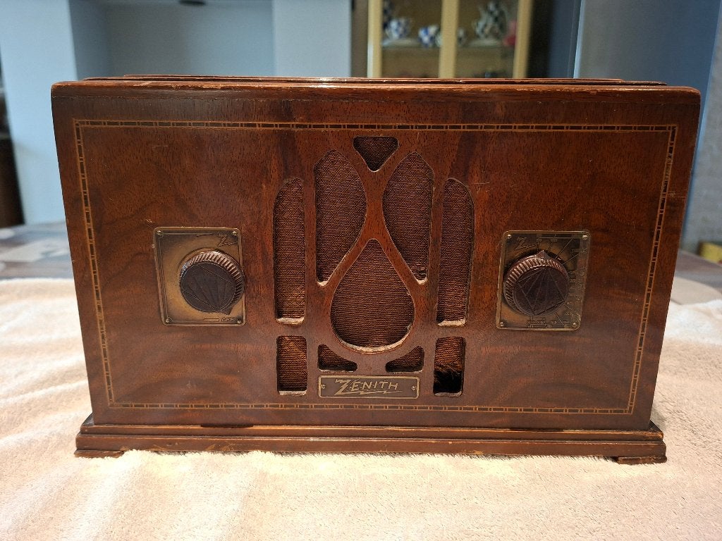radio zenith hout, Enlèvement, Utilisé, Radio