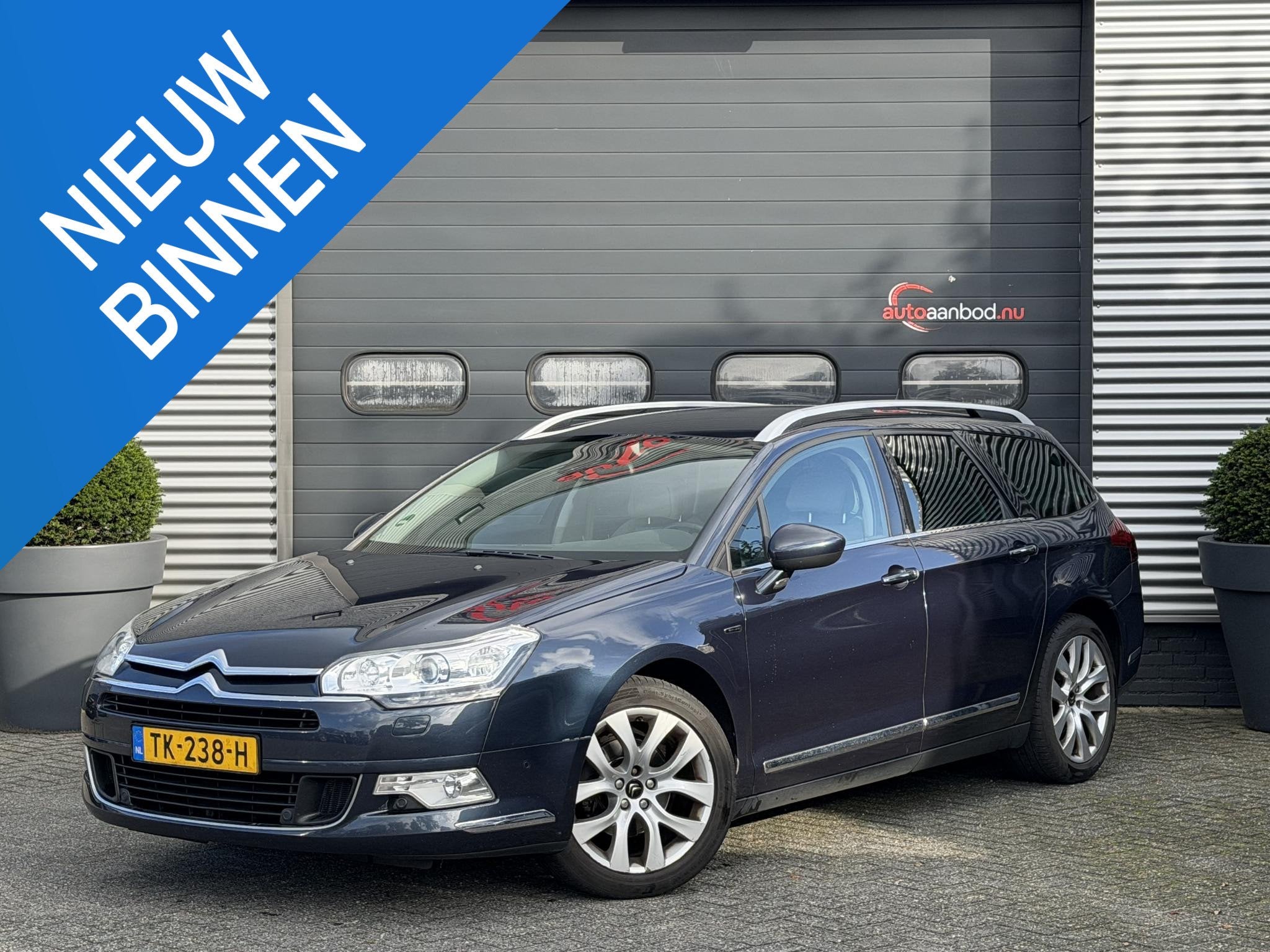 Citroën C5 Tourer 2.0 HDiF Exclusive (automatique), Cuir, Euro 5, Achat, Entreprise