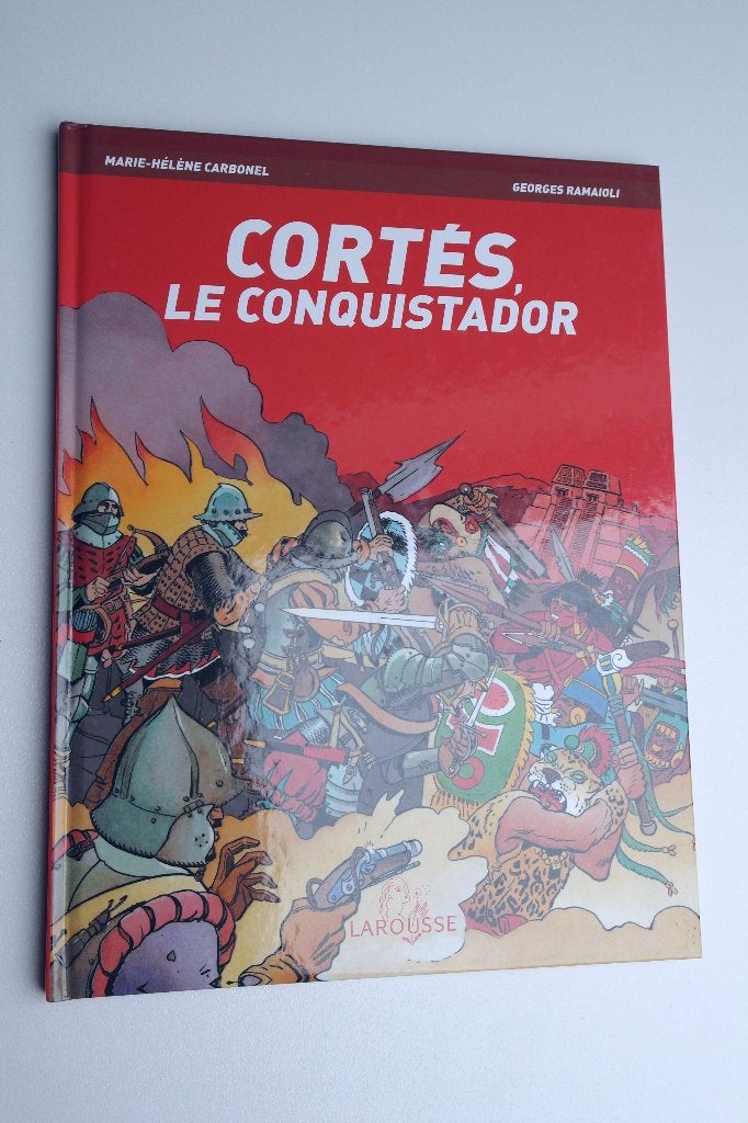 Bd CORTES, LE CONQUISTADOR (EO état neuf) de RAMAÏOLI, Eén stripboek, Ophalen of Verzenden, Zo goed als nieuw, RAMAÏOLI / CARBONEL