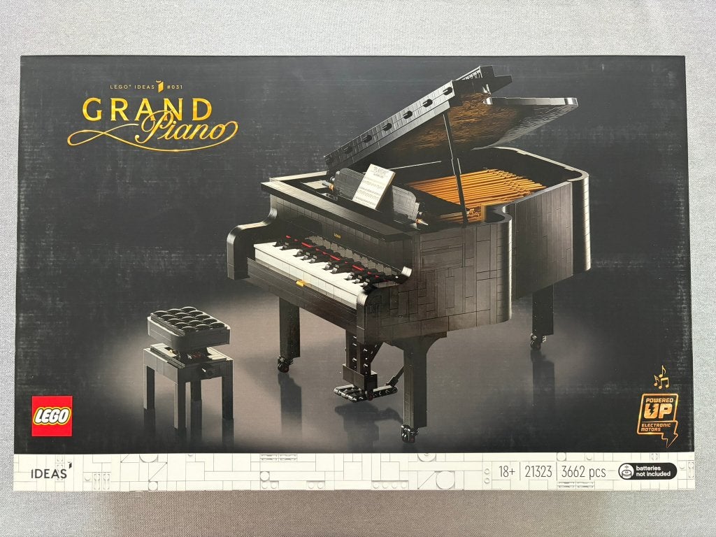 LEGO Ideas Grand Piano (21323), Neuf, Instructions incluses, Lego, Ensemble complet