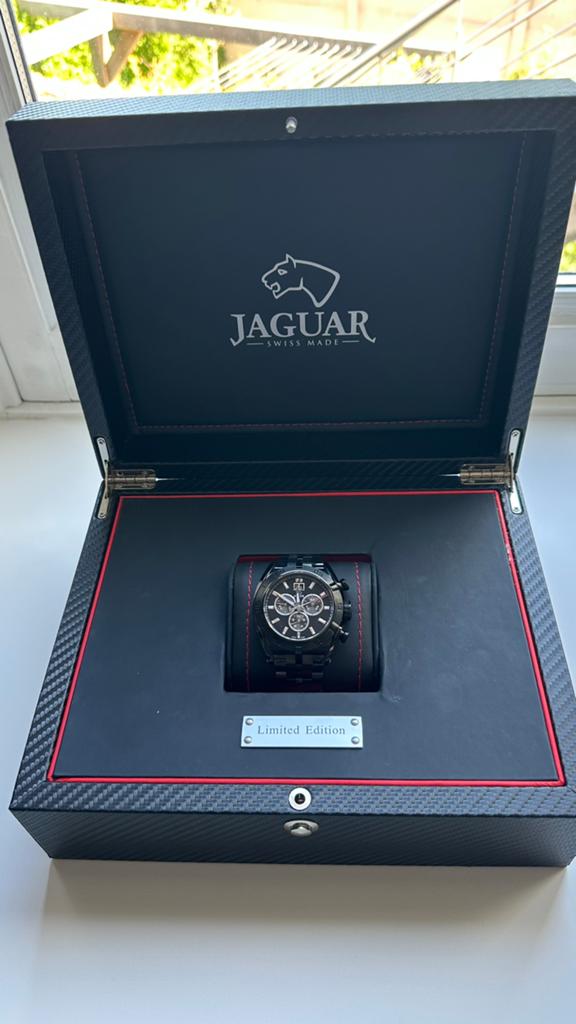 Jaguar Special Edition Chronograph gents watch | J655/1, Overige merken, Staal, Staal, Polshorloge