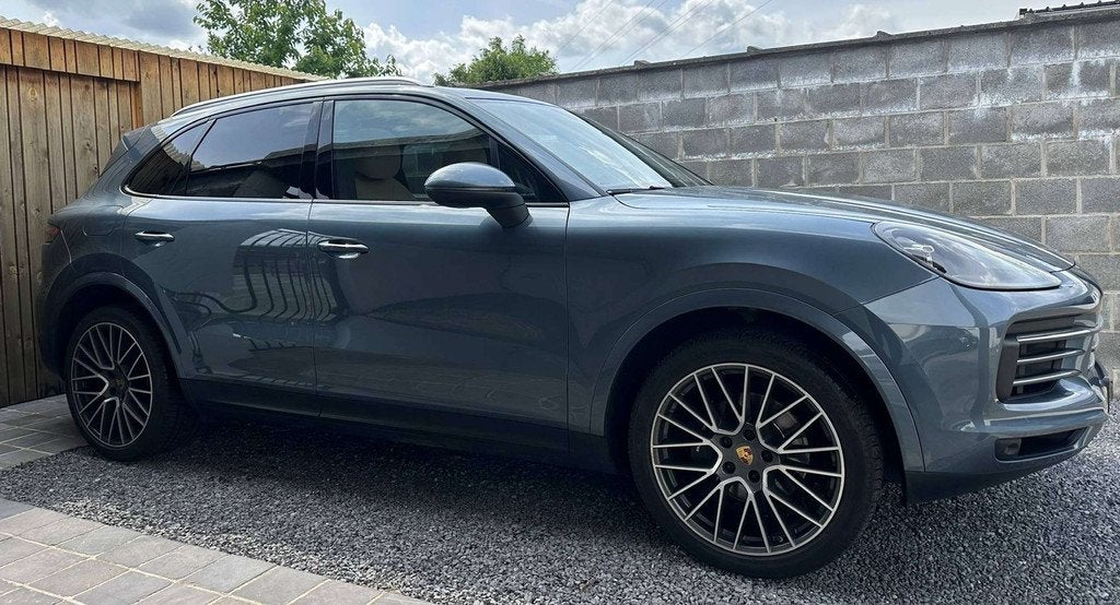 Porsche Cayenne 3.0i S Automaat Pano Led Navi Leder Camera B, Auto's, Gebruikt, Beige, 2995 cc, Blauw