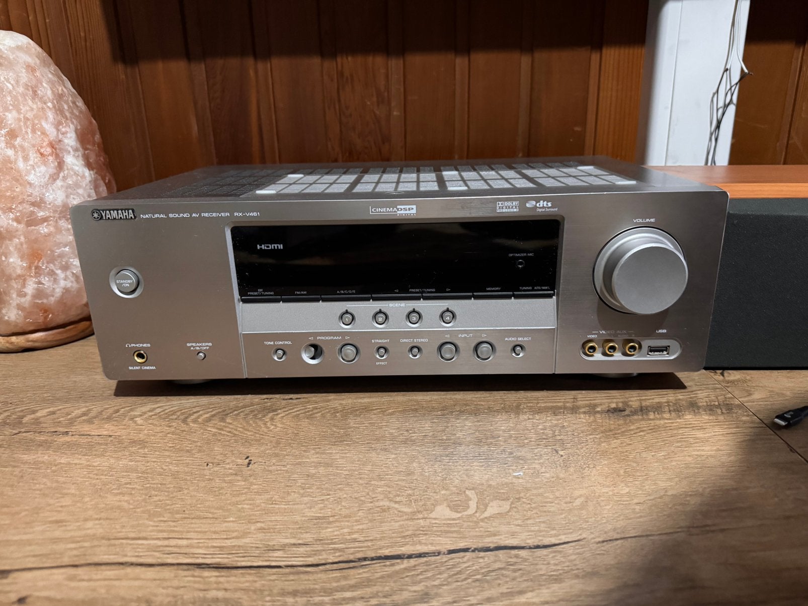 Home cinema installatie, Audio, Tv en Foto, Versterkers en Ontvangers, Zo goed als nieuw, 5.1, 120 watt of meer, Yamaha, Ophalen