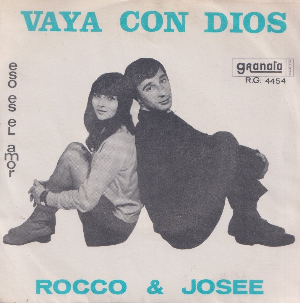 Rocco & Josee – Vaya con dios / Eso es el amor – Single, CD & DVD, Vinyles Singles, Utilisé, En néerlandais, 7 inch, Enlèvement ou Envoi