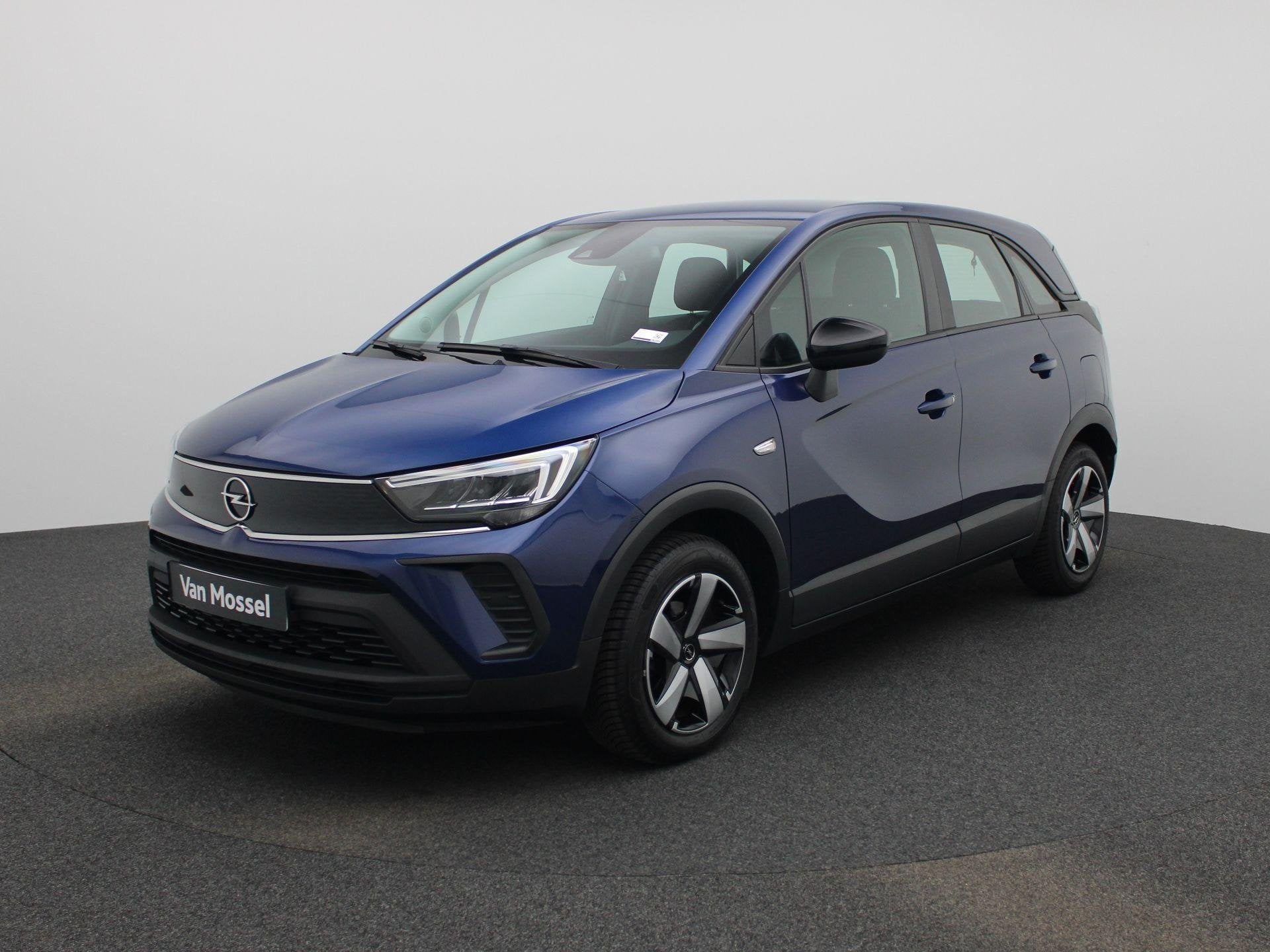 Opel Crossland 1.2 61kW S/S Edition Cruise Control | PDC A |, Auto's, Stof, Gebruikt, 1165 kg, Blauw