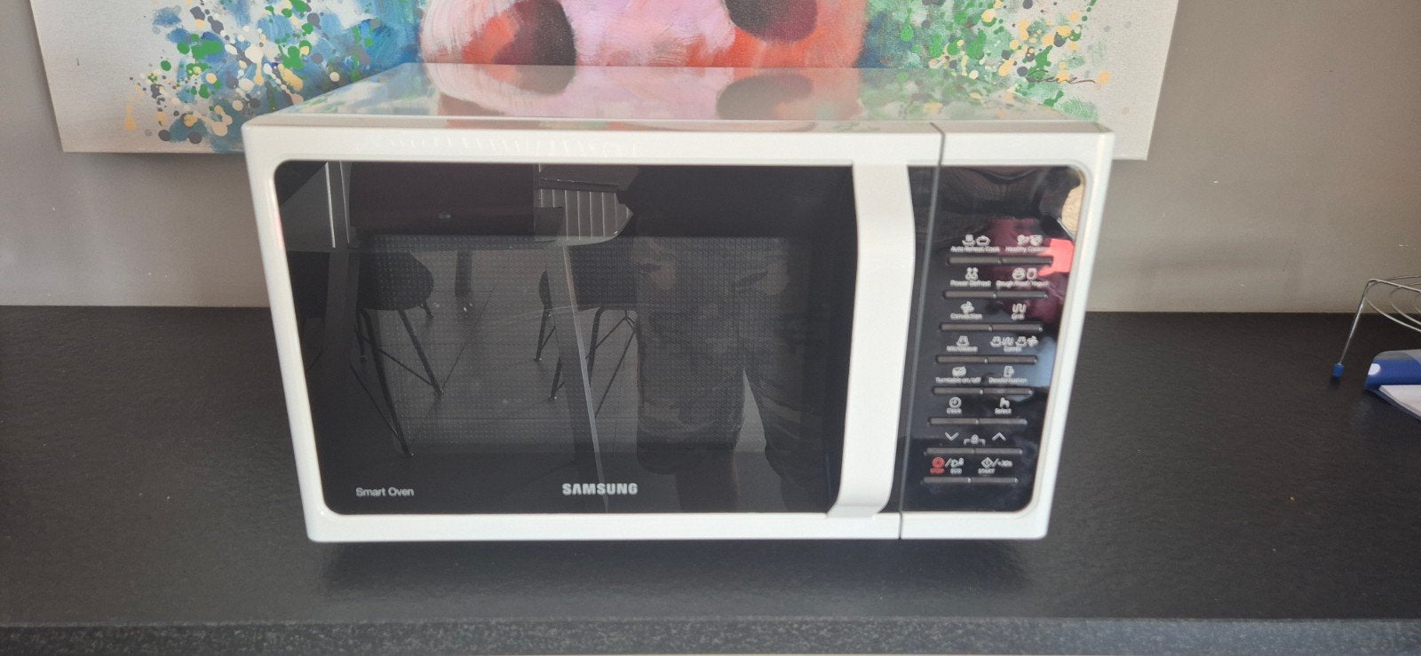 Samsung Combi-Microgolfoven 28L, Enlèvement, Four, Four à micro-ondes combiné, Plaque tournante
