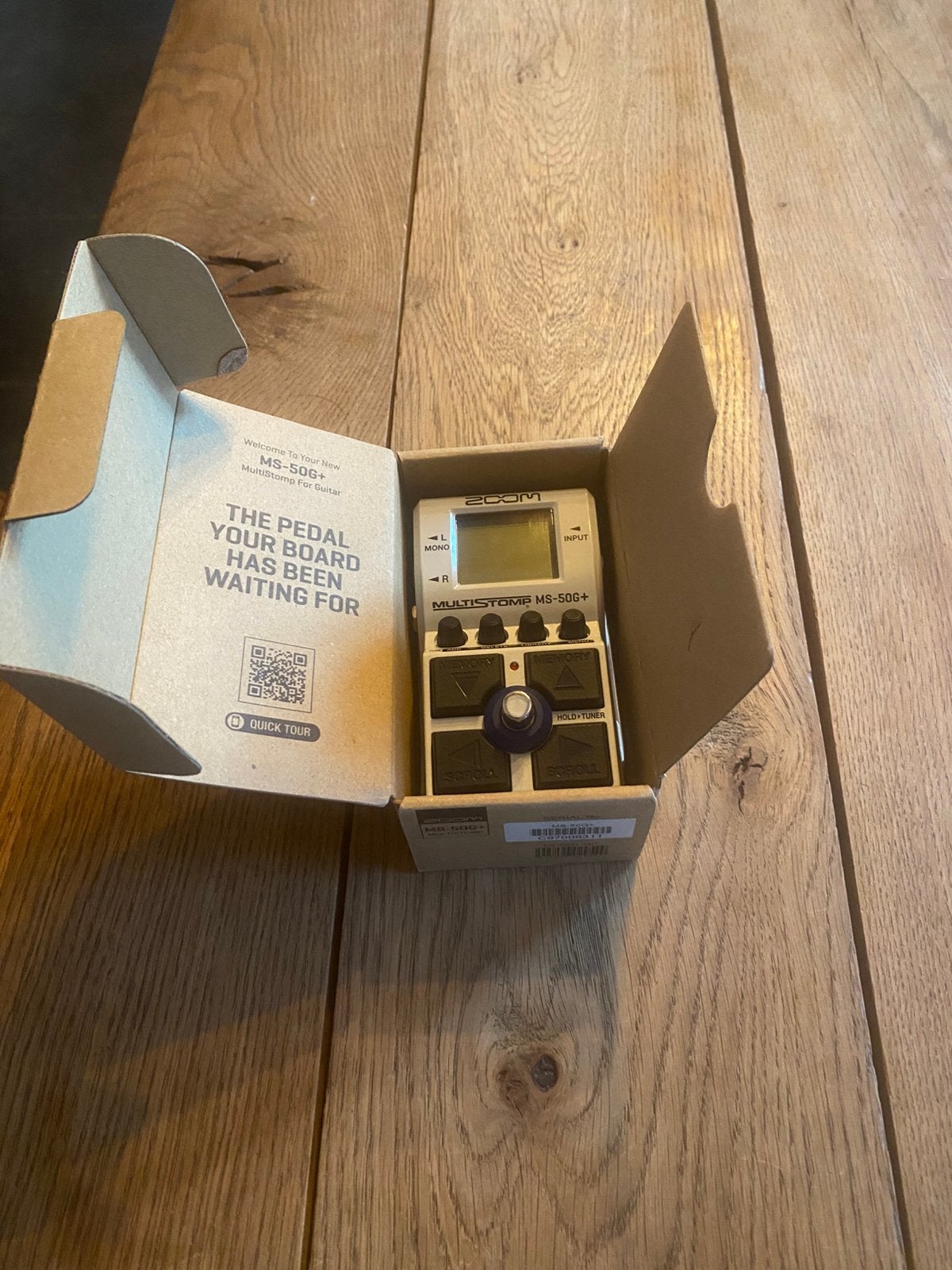 Effectenpedaal multistomp, Muziek en Instrumenten, Versterkers | Bas en Gitaar, Ophalen, Zo goed als nieuw
