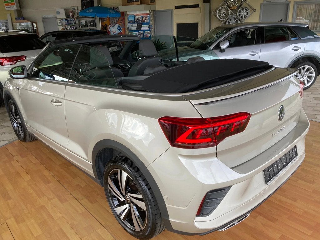 Volkswagen T-Roc CABRIO 150tsi -AUTOMAAT - R-LINE -GPS -App, Auto's, Automaat, 4 zetels, https://public.car-pass.be/vhr/4f097f9a-31d2-4725-b807-a1577ae65e1d