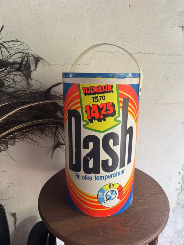 Vintage Wasmiddel Dash, Ophalen