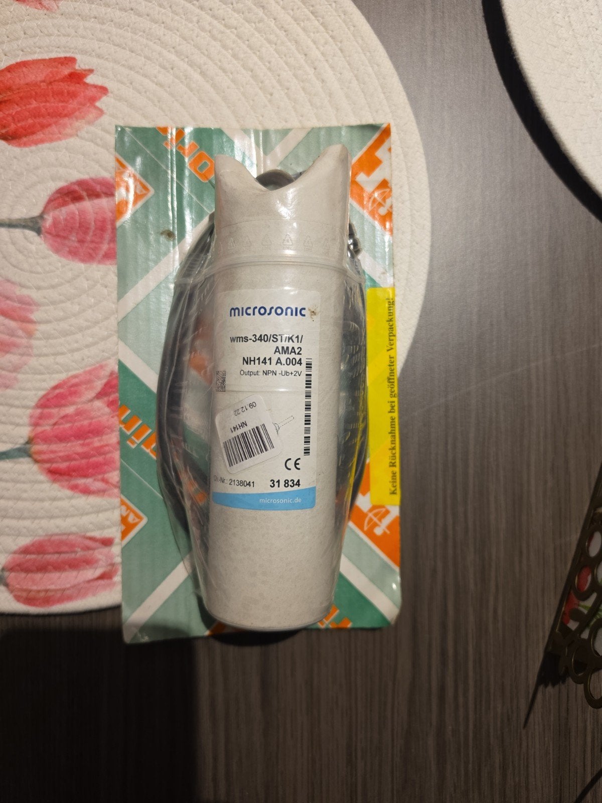 nouveau capteur à ultrasons Microsonic wms340 — Nouveau, Enlèvement