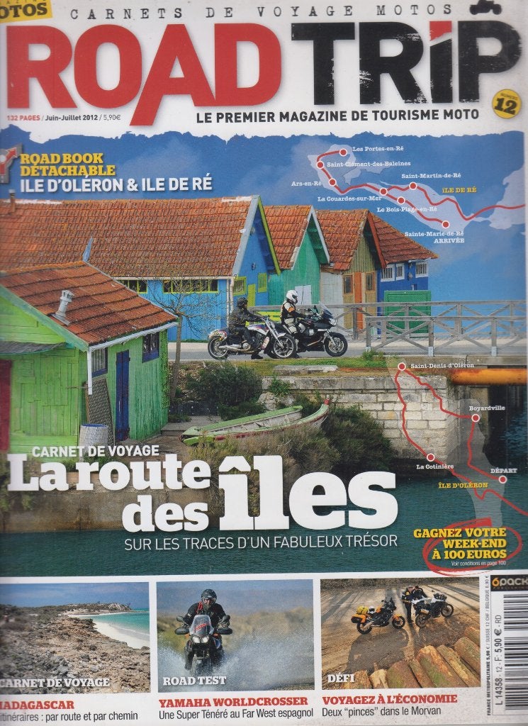Road Trip moto L'ile d'Oléron & l'ile de Ré, Envoi, Utilisé