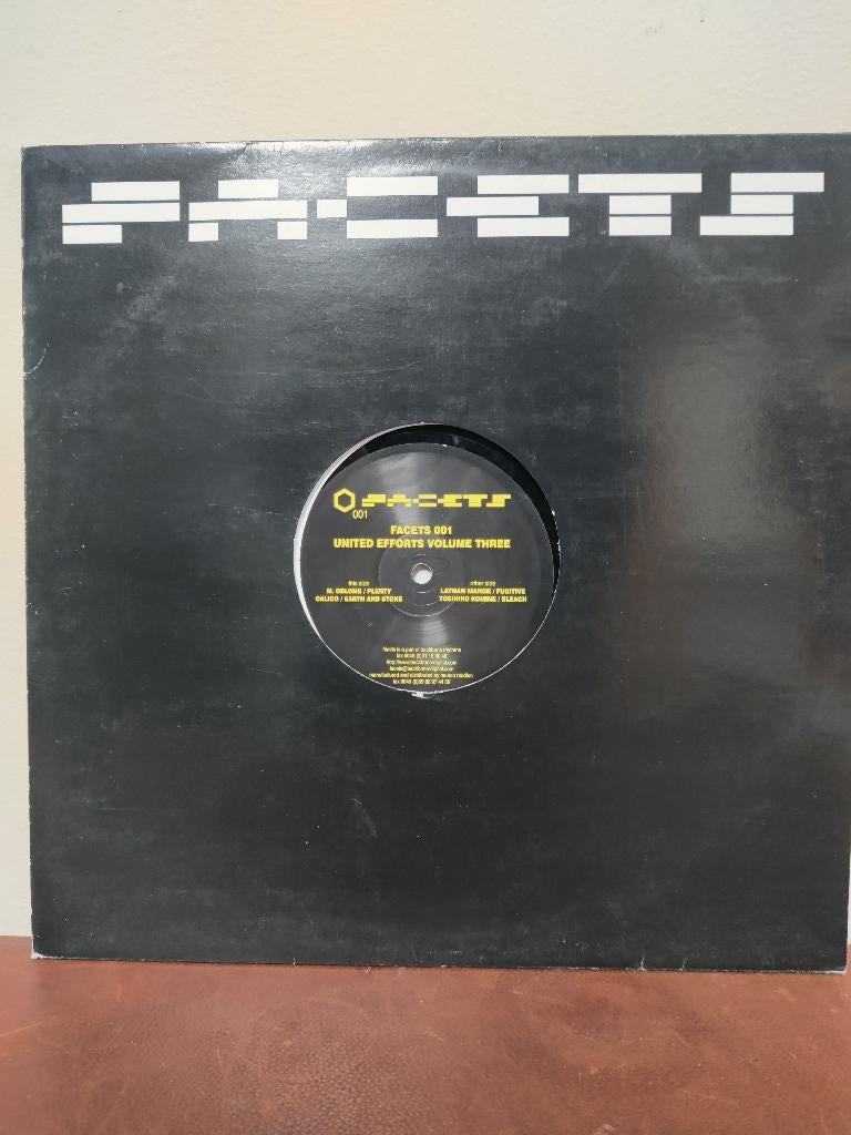 Vinyl: Various – United Efforts Volume Three, Cd's en Dvd's, Vinyl | Overige Vinyl, Gebruikt, 12 inch, Ophalen of Verzenden