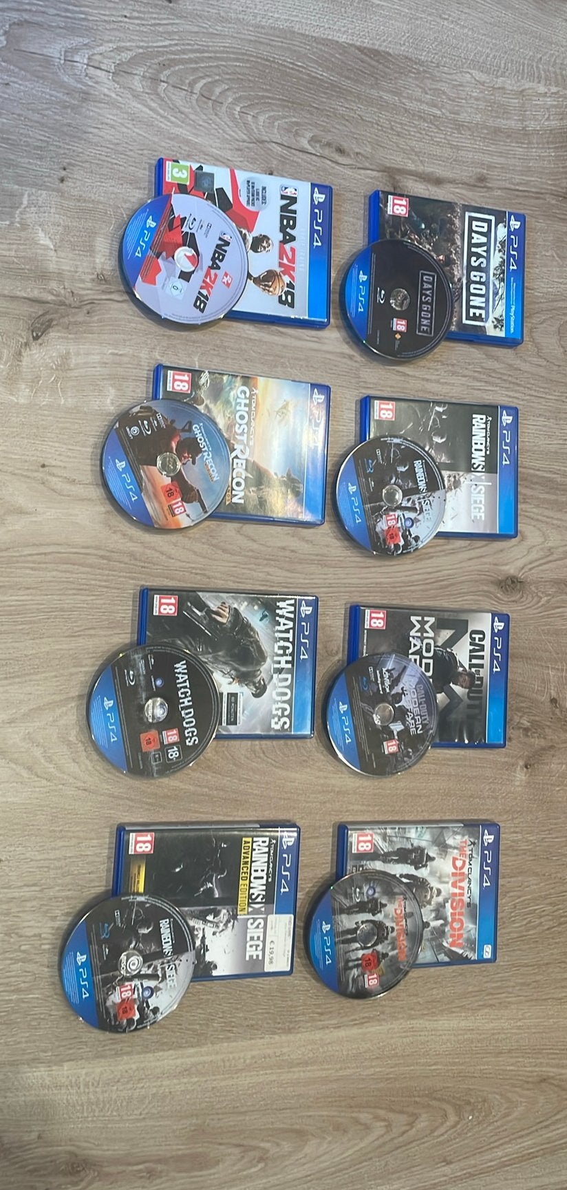 PS4 games, Online, Gebruikt, 1 speler, Vanaf 16 jaar