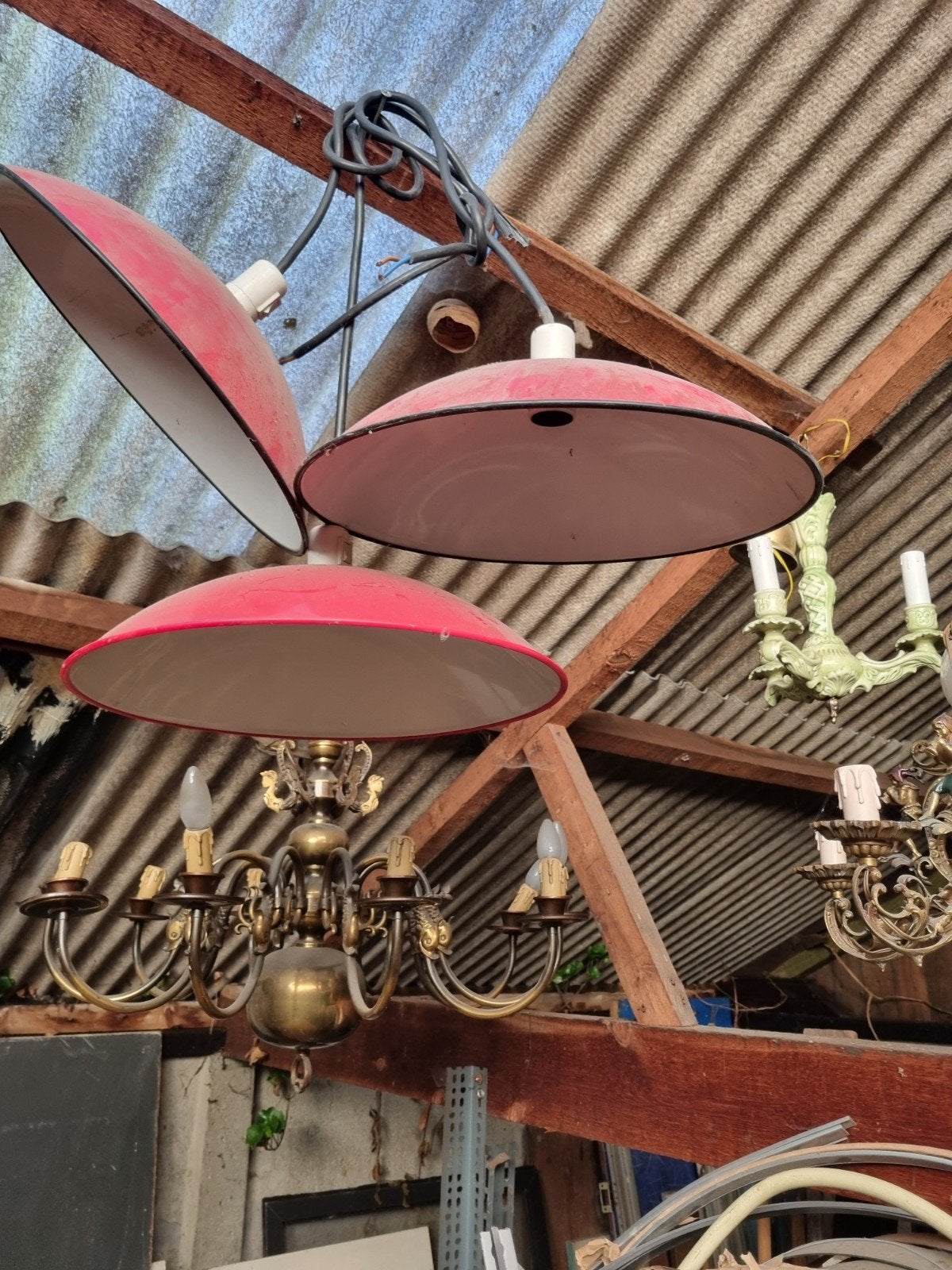 lusters, Huis en Inrichting, Ophalen of Verzenden, Hout