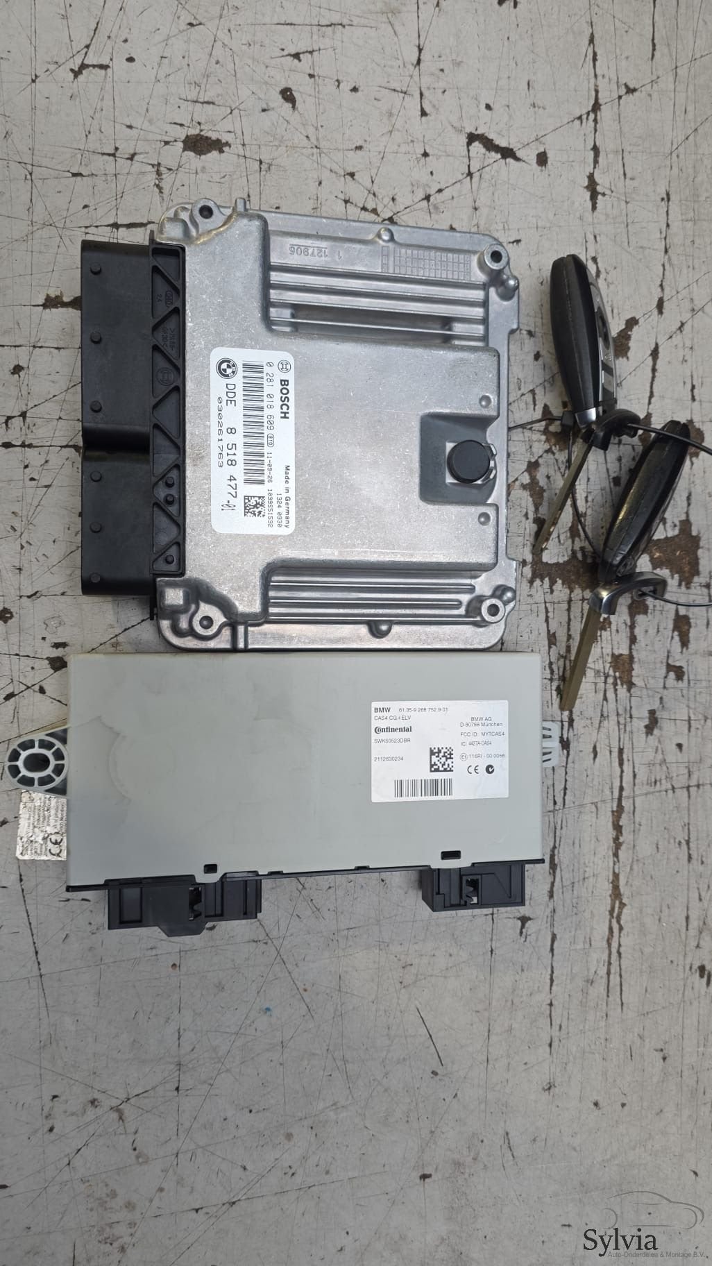 Startset ECU Bosch + Contactslot N47 BMW 5 Serie F10 F11 520, -, Utilisé, -, -