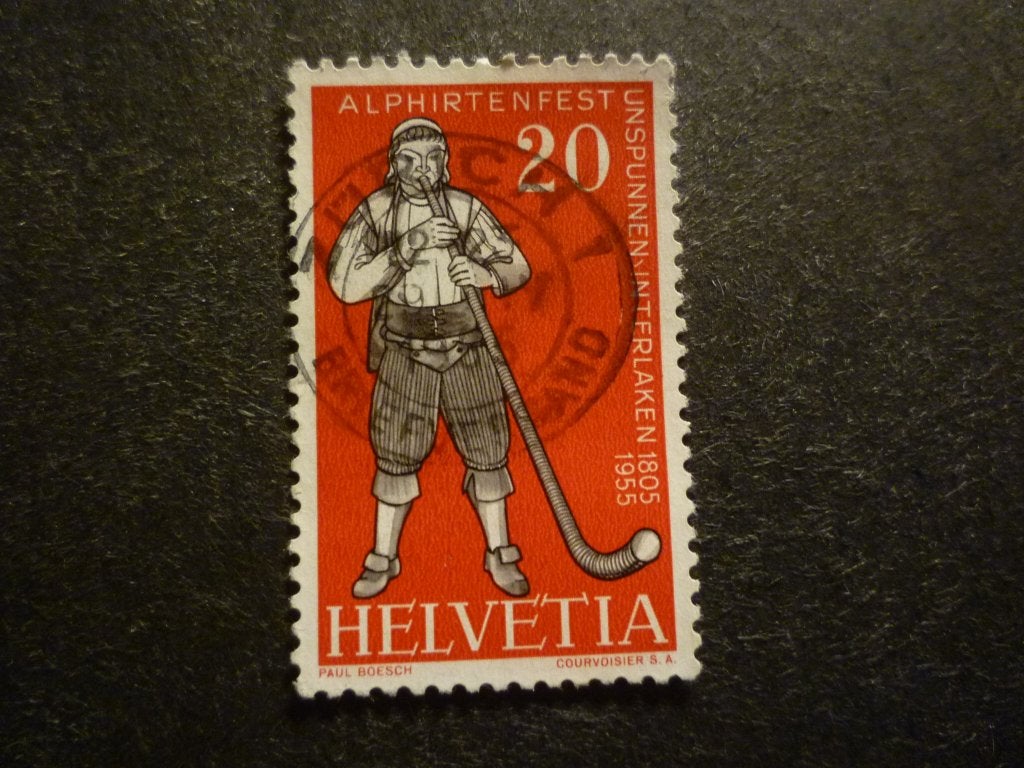 Zwitserland/Suisse 1955 Mi 609(o) Gestempeld/Oblitéré, Verzenden, Gestempeld