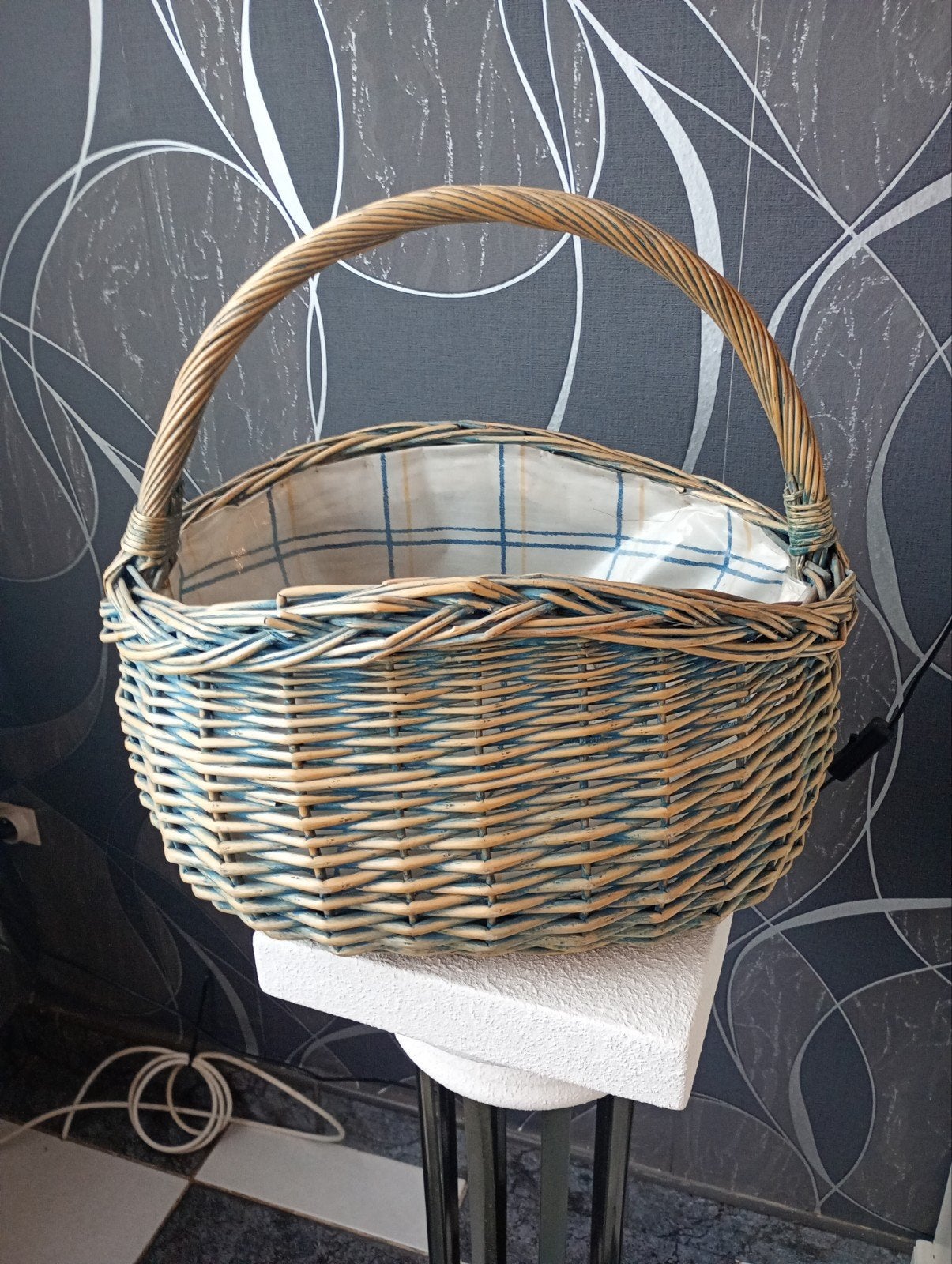 panier en osier, Maison & Meubles, Enlèvement, Osier, Panier