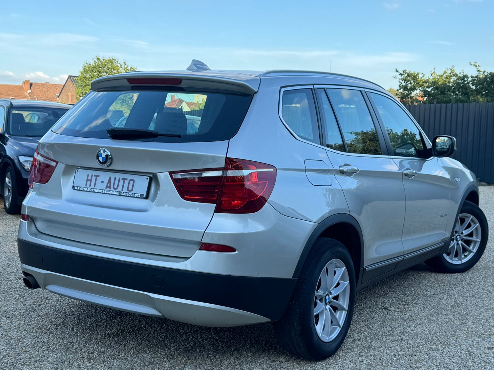 BMW X3 2.0i xDrive 20/Etat neuf/Euro6b/Gps/Xenon, Autos, Cuir, Argent ou Gris, Entreprise, Boîte manuelle