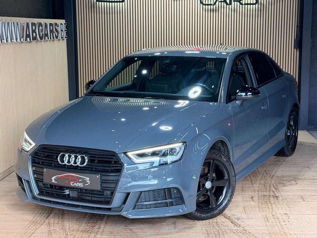Audi A3 1.0 TFSI * S LINE * - BERLINE SEDAN * GAR 12 MOIS *, Argent ou Gris, Entreprise, Tissu, 999 cm³
