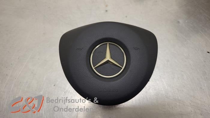 Airbag links (Stuur) van een Mercedes Vito, Gebruikt, -, Ophalen of Verzenden, -