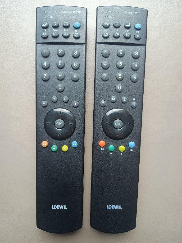 Afstandsbediening Loewe / control 201 / control 100 TV, Ophalen of Verzenden, Gebruikt, Origineel, Tv