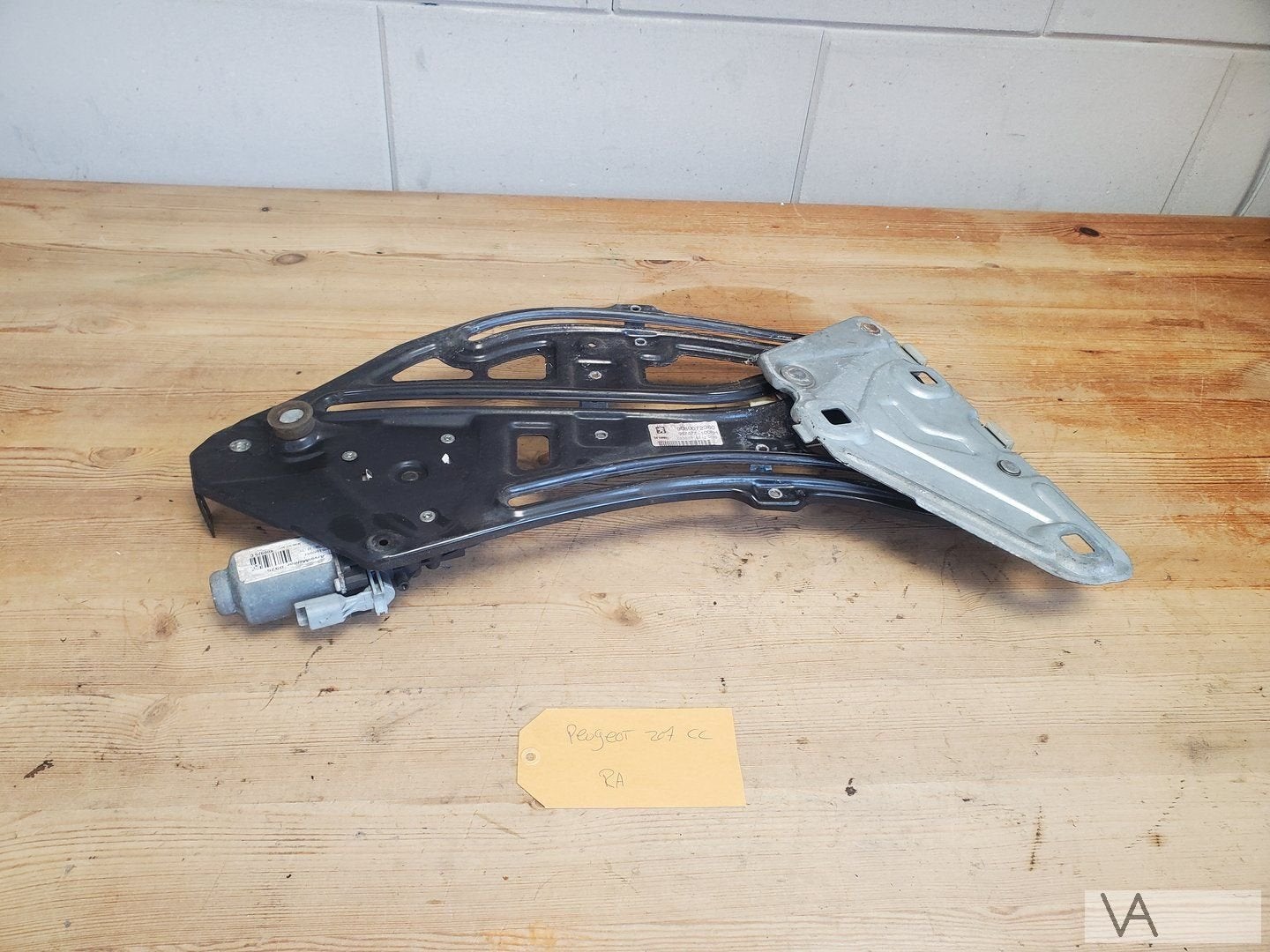 Peugeot 207 cc 2006 - 2013 raammechanisme rechts achter €40, -, Utilisé, -, Peugeot