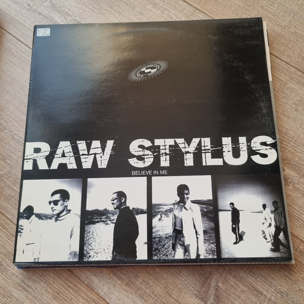 12" Raw Stylus – Believe In Me, CD & DVD, Vinyles Singles, Enlèvement ou Envoi, Utilisé, 12 pouces, Dance et House