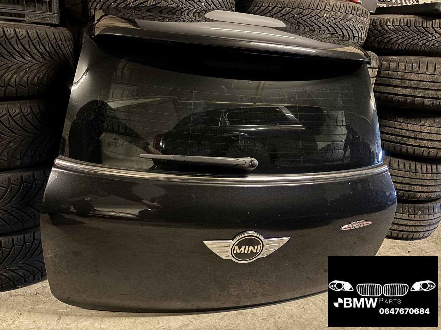 Kofferklep Mini Countryman R60 Works zwart B11, Arrière, -, Origine de la pièce connue, Haillon arrière