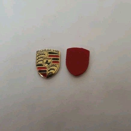 Logos clés Porsche 9 mm x 12 mm, Enlèvement ou Envoi