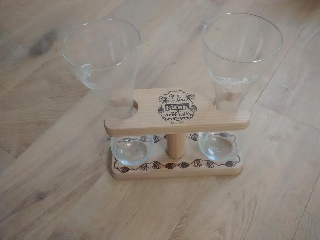 verres kwak et support, Enlèvement, Neuf, Verre à bière