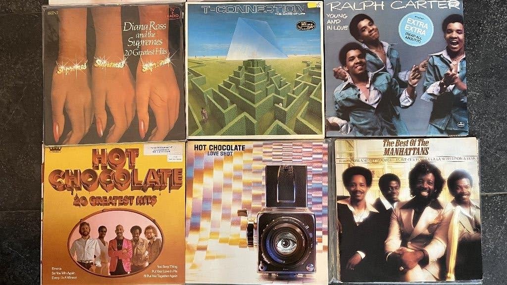 LOT 3 - Soul - 15 lp's - Diana Ross, Hot Chocolat,..., LP, Gebruikt, Ophalen of Verzenden, Soul