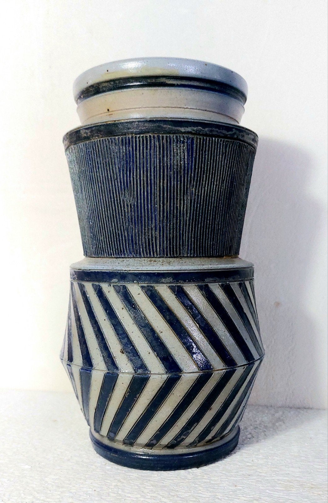Art-deco vaas gres de la Roche ,Jos Kalb, Antiek en Kunst, Ophalen of Verzenden