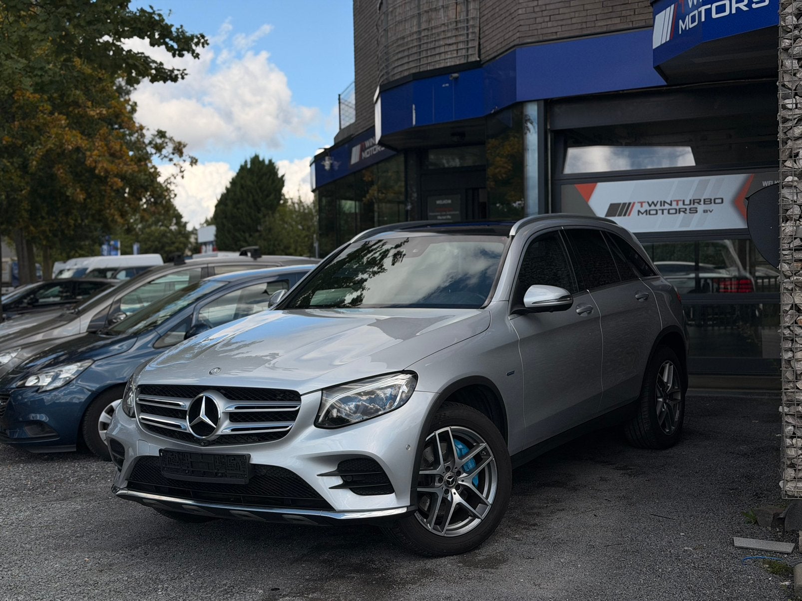 Mercedes Glc 350e hybrid, prix le plus bas,garantie d'un an, Autos, Cuir, Argent ou Gris, Achat, Euro 6