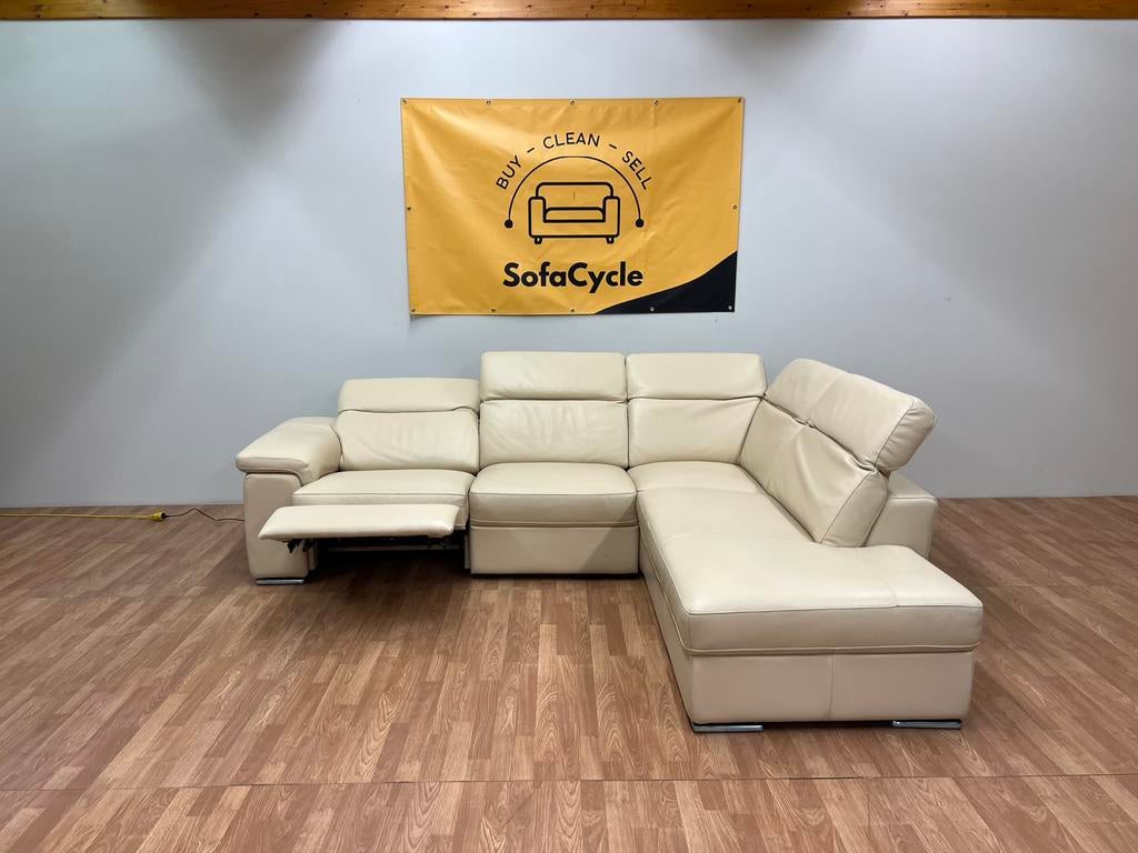 CHATEAU D’AX ECHT LEDEREN ZETEL MET RELAXFUNCTIE /SOFACYCLE