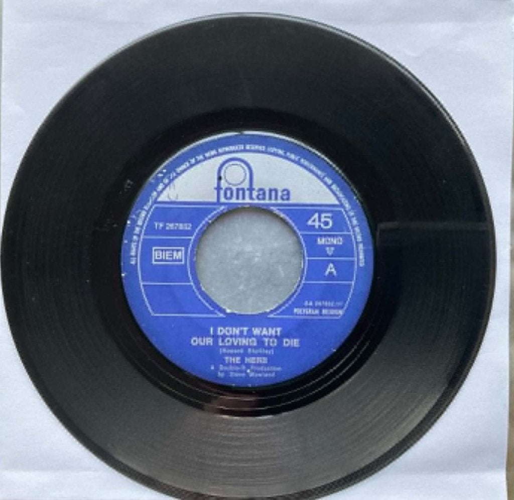 The Herd "I don't want our loving to die", CD & DVD, Vinyles Singles, Enlèvement ou Envoi, Single, Autres genres, Utilisé