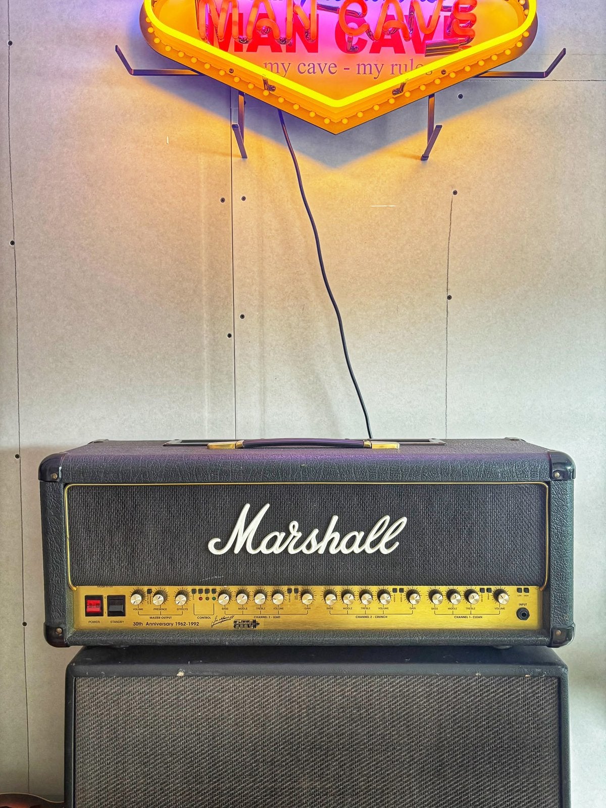 Marshall 6100 30th anniversary 1962-1992, Muziek en Instrumenten, Versterkers | Bas en Gitaar, Ophalen, Zo goed als nieuw