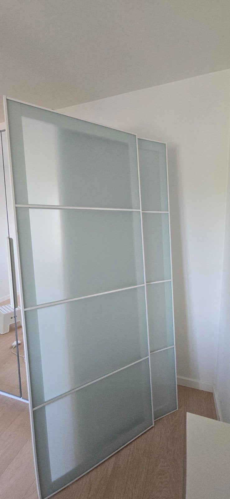 Ikea pax glazen schuifdeuren
Enkel de dubbele schuifdeur H1,, Huis en Inrichting, Kasten | Kleerkasten, Ophalen