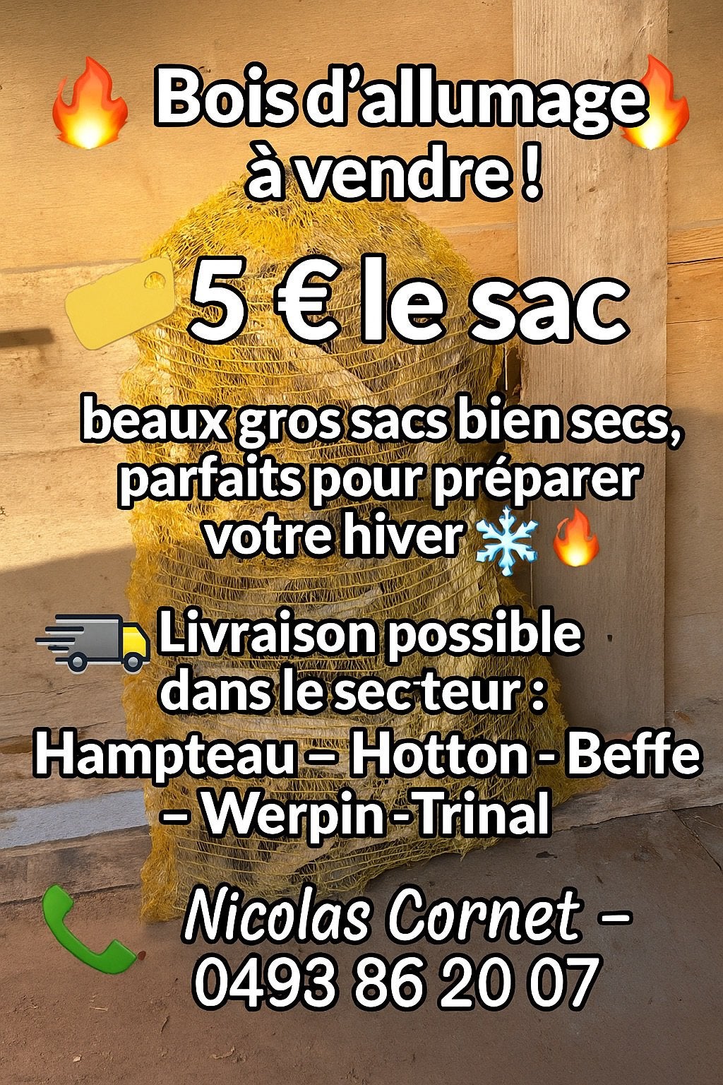 Petit bois d’allumage