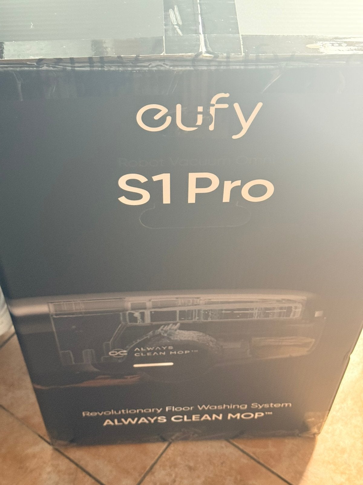 Eufy s1 pro schoonmaakrobotstofzuiger nooit gebruikt, Ophalen of Verzenden, Zo goed als nieuw, Robotstofzuiger