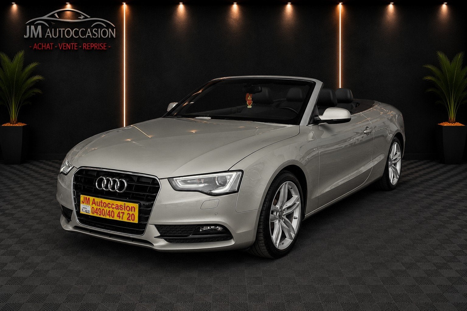 audi a5 s-line cabriolet 2.0 tdi, Automaat, Zwart, 4 cilinders, Cabriolet