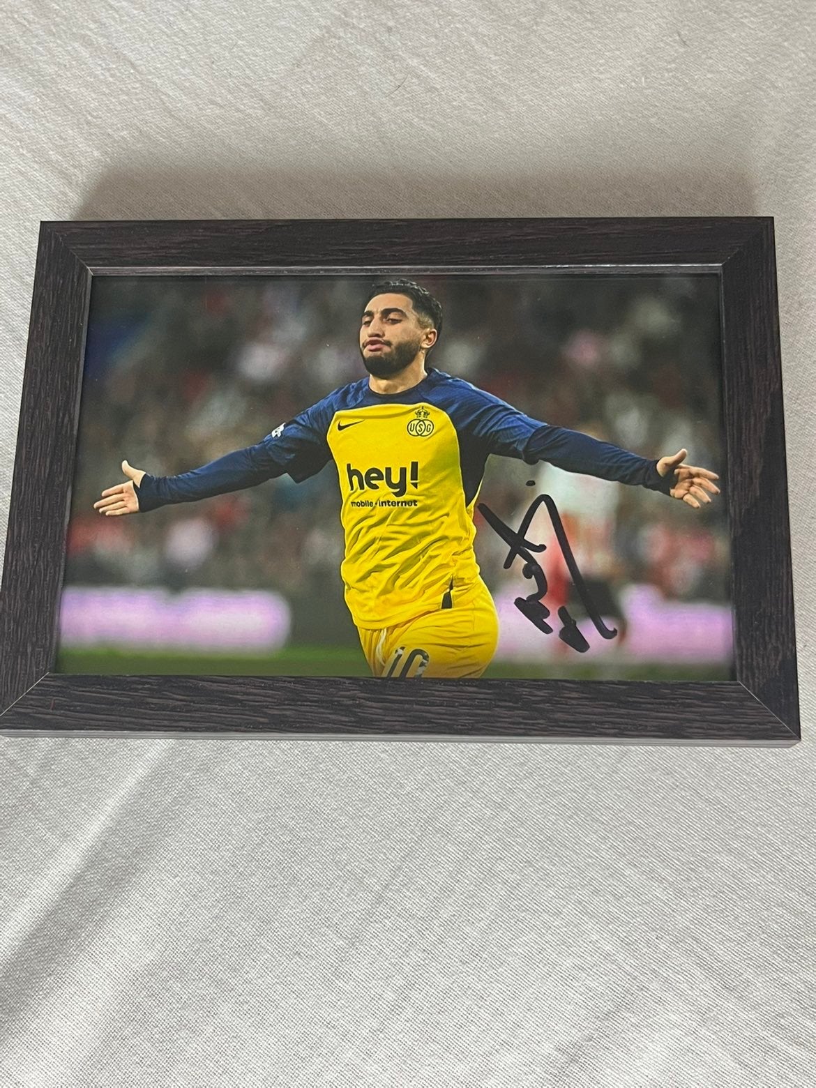 Anouar Ait El Hadj Handtekening, Verzamelen, Ophalen of Verzenden, Nieuw, Spelerskaart